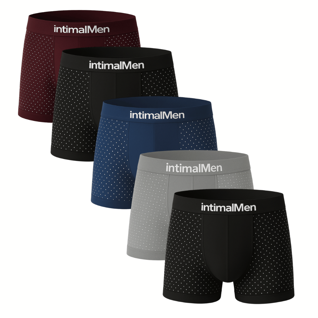 BOXERS EN FIBRE DE BAMBOU | 5 UNITÉS