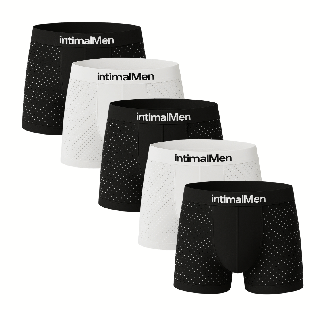 BOXERS EN FIBRE DE BAMBOU | 5 UNITÉS