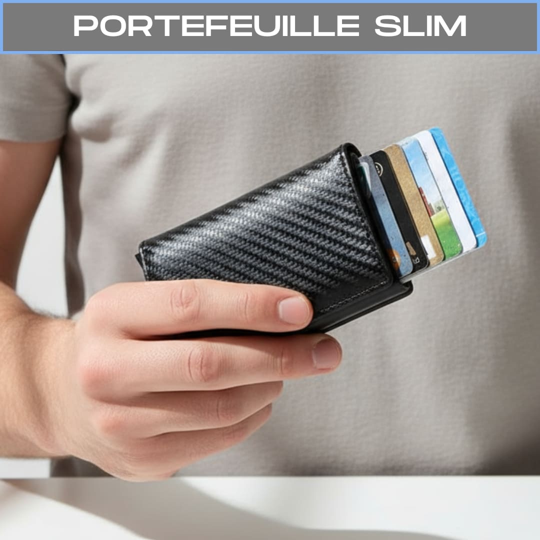 KIT 4 BOXERS EN FIBRE DE BAMBOU + PORTEFEUILLE SLIM + MONTRE TOUT EN NOIR.