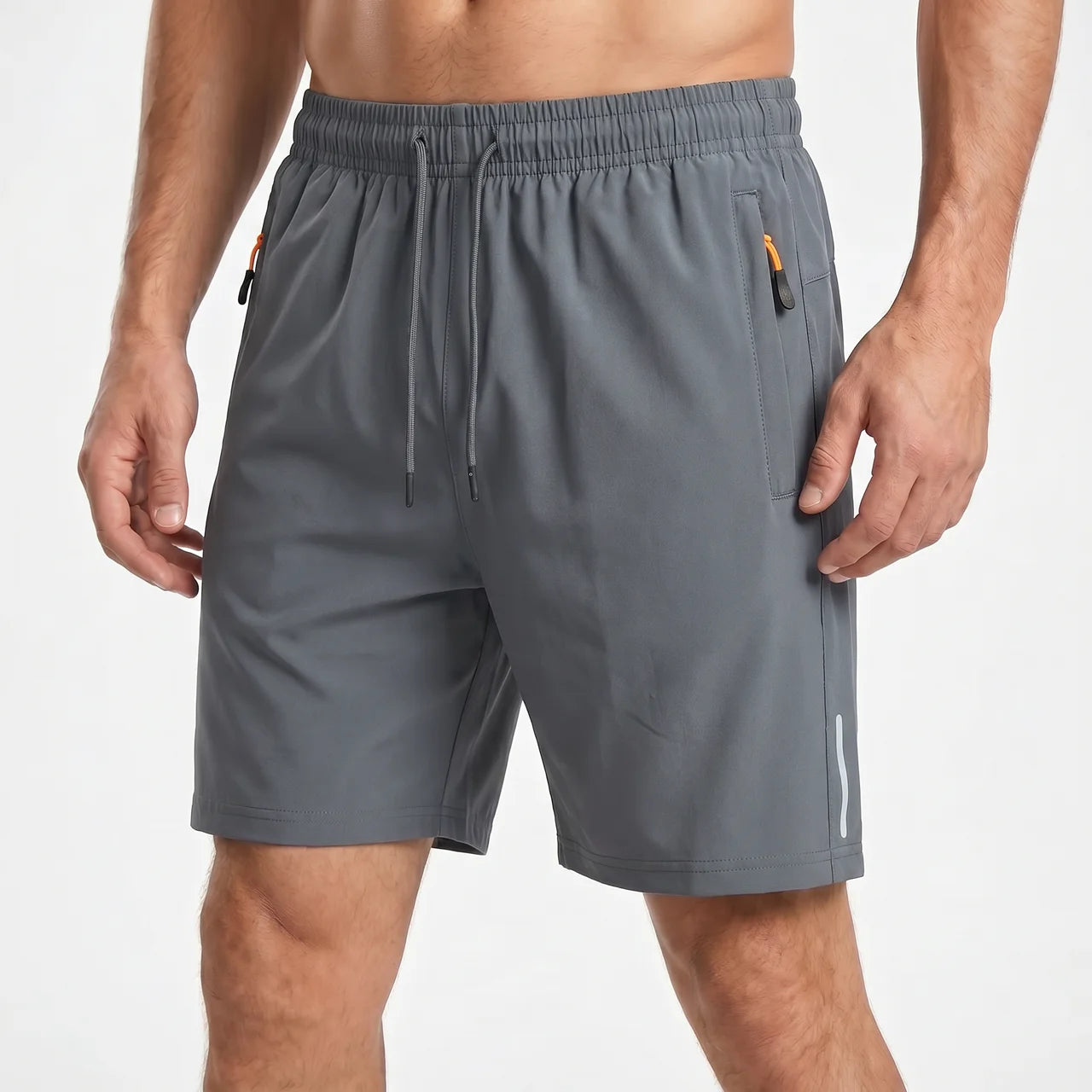 Bermuda Infroissable en Soie Glacée pour Homme
