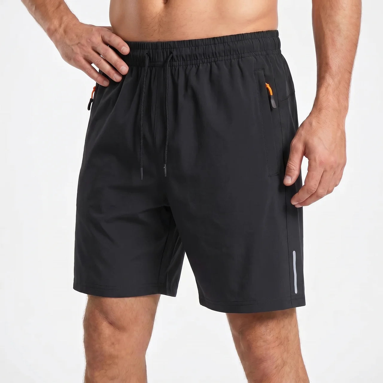 Bermuda Infroissable en Soie Glacée pour Homme